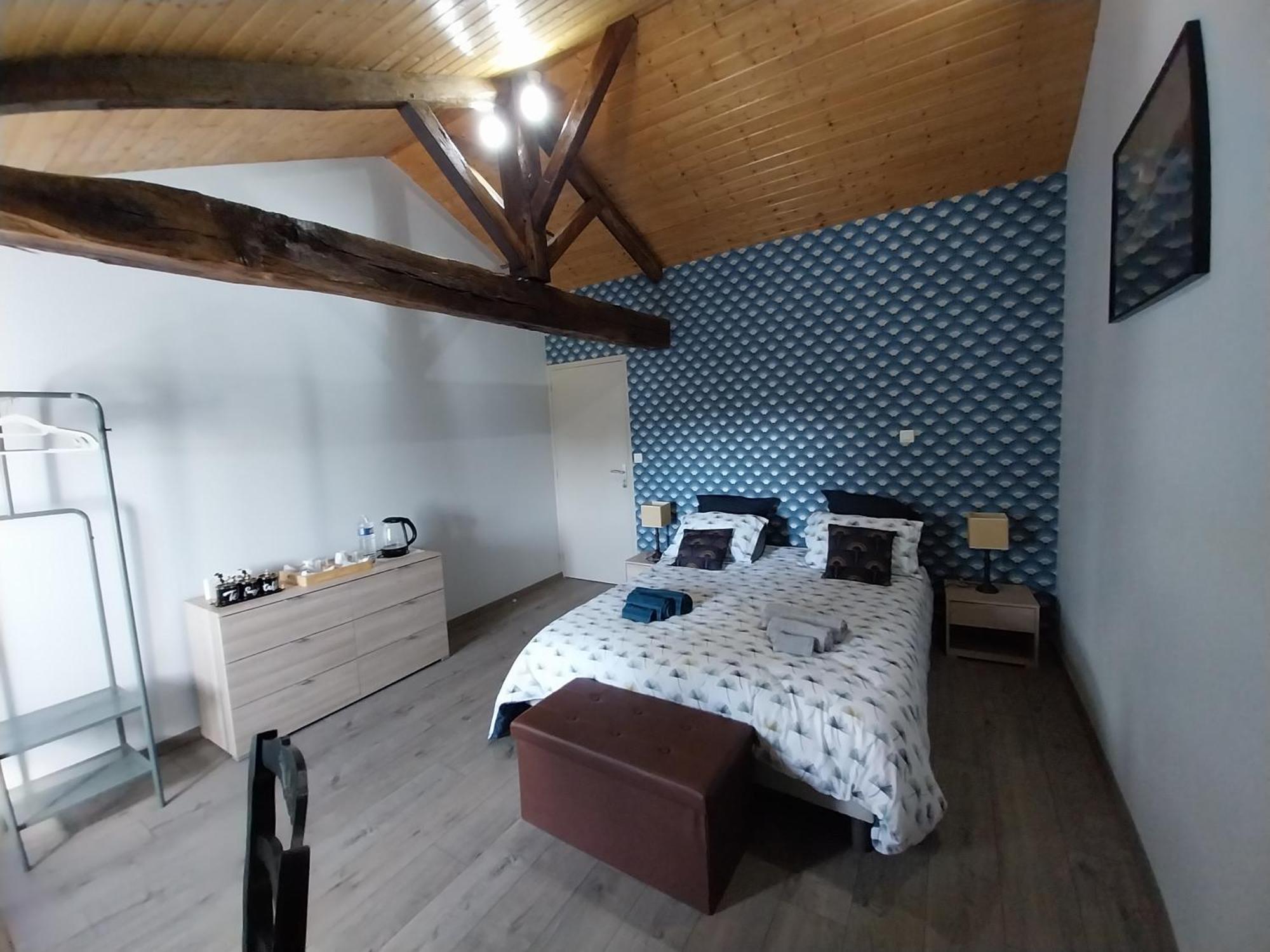 Au Granit Bleu Bed & Breakfast Faye-l'Abbesse Eksteriør bilde