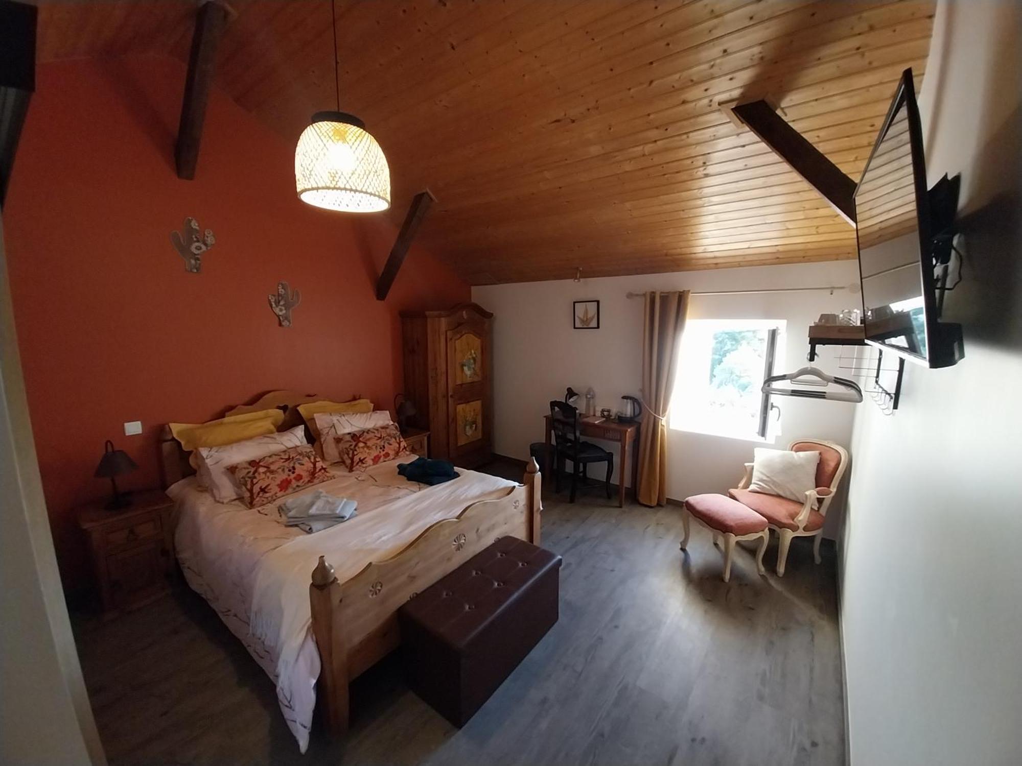 Au Granit Bleu Bed & Breakfast Faye-l'Abbesse Eksteriør bilde